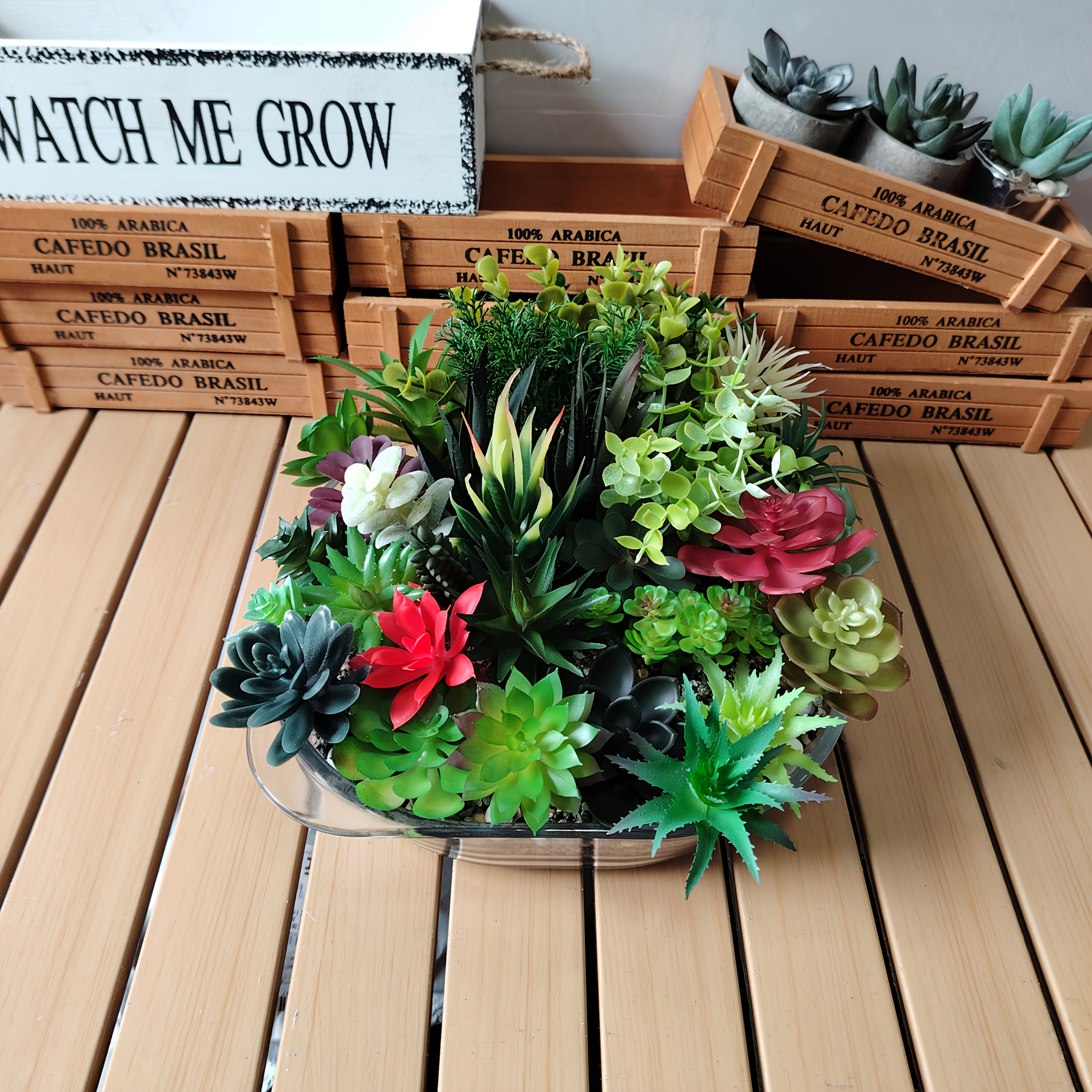 18 Piante Grasse Finte Realistiche: Set Di Mini Succulente Artificiali Per Decorazione Casa E Giardino - Steli Flessibili, Zero Manutenzione, Perfette Per Ufficio, Festa O Regalo