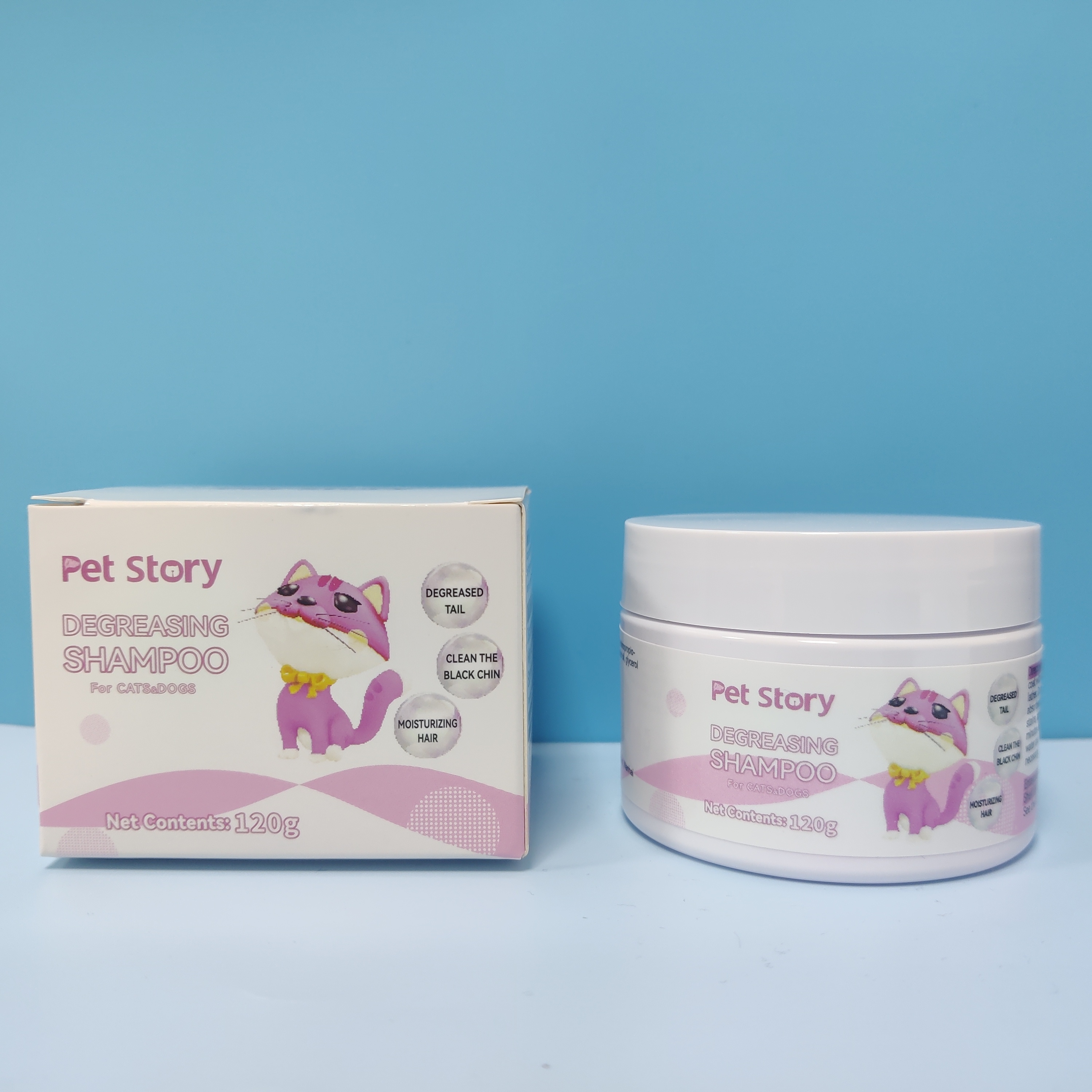 Pet Story Degreasing Shampoo Cream For Cats And Dogs Universal Pet