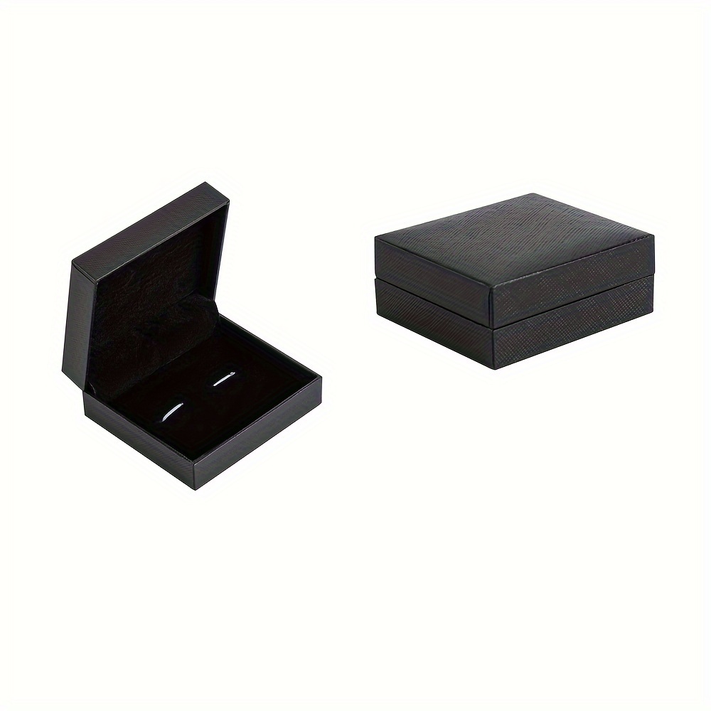 

Elegant Men's Cufflink Gift Box With Flip Cover - Jewelry, Watches & Accessories