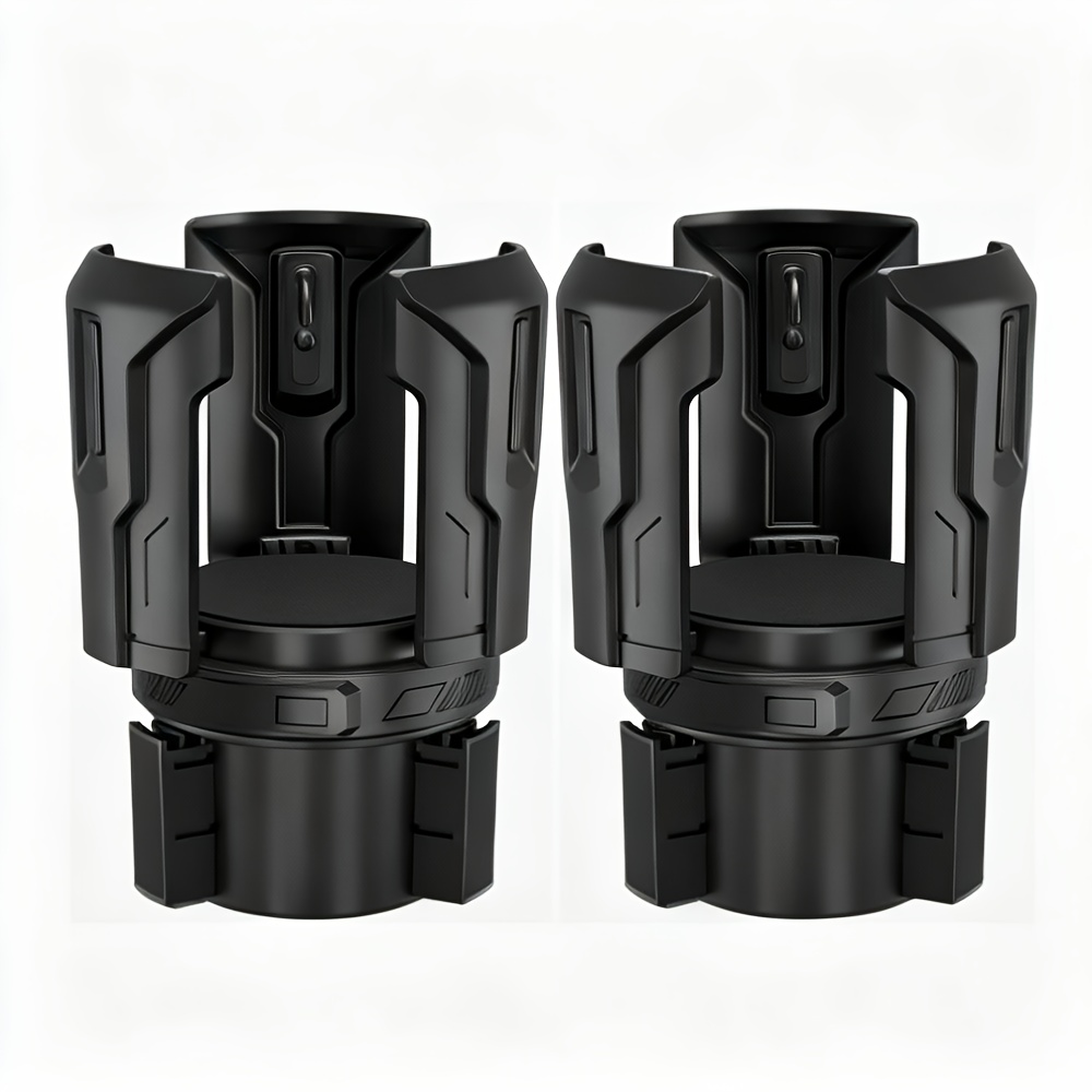 TEMU Car Cup Holder With Automatic Expansion, Compatible With Different Cup Sizes (12-64 Oz), And Operate, Sturdy And | Adjustable | A Must-have Car Accessory For Staying Hydrated While Traveling