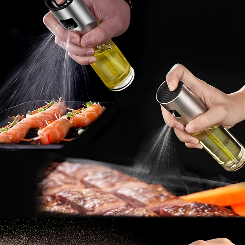 Spray D'huile De Cuisine - Vaporisateur Pour Friteuse Sans Huile, 100 Ml, Parfait Pour Cuisson Saine