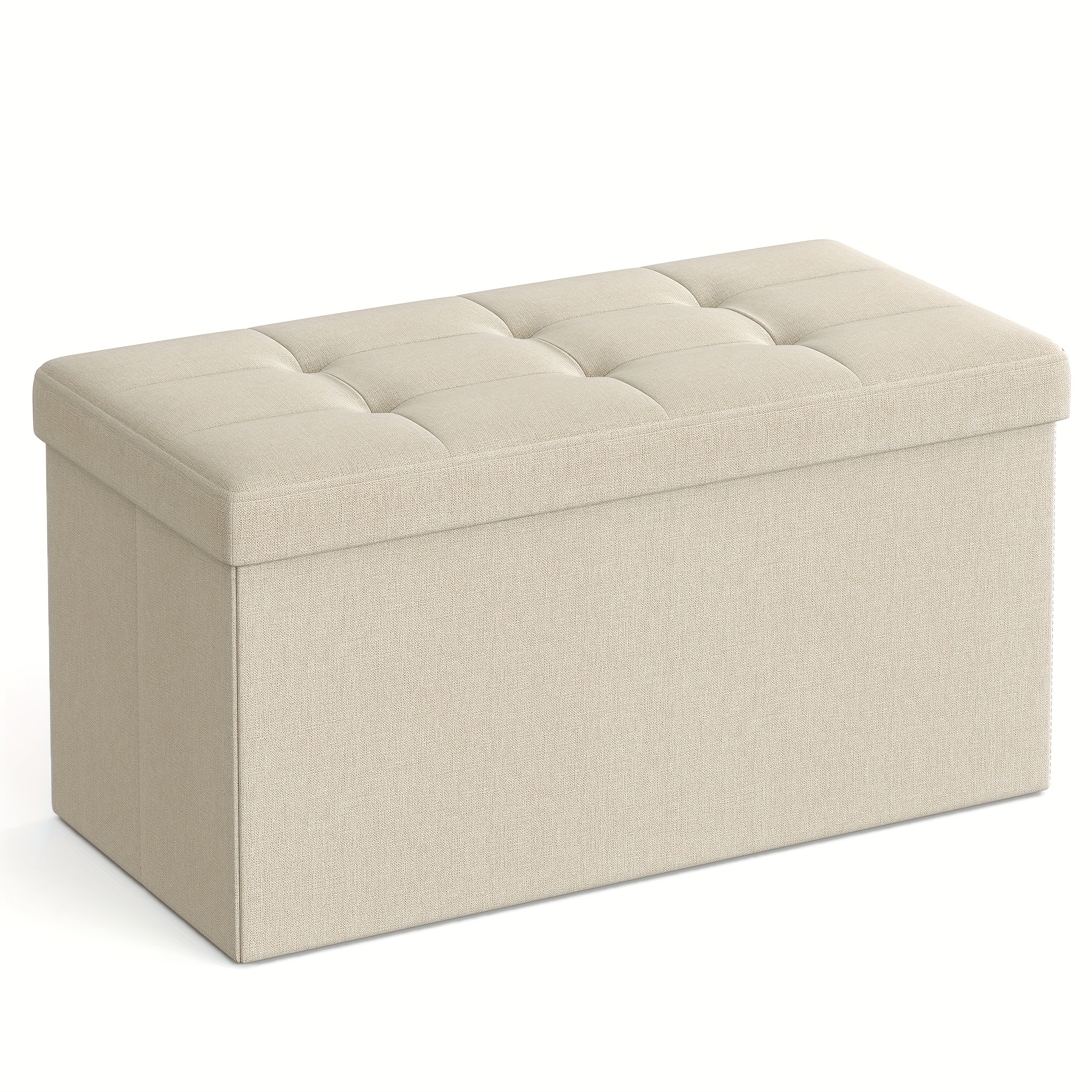 Foldable Small Ottoman Foot Rest with Storage