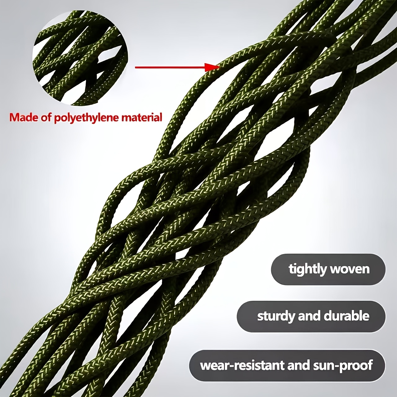 26 Meters Multi-Functional Nylon Rope for Daily Use