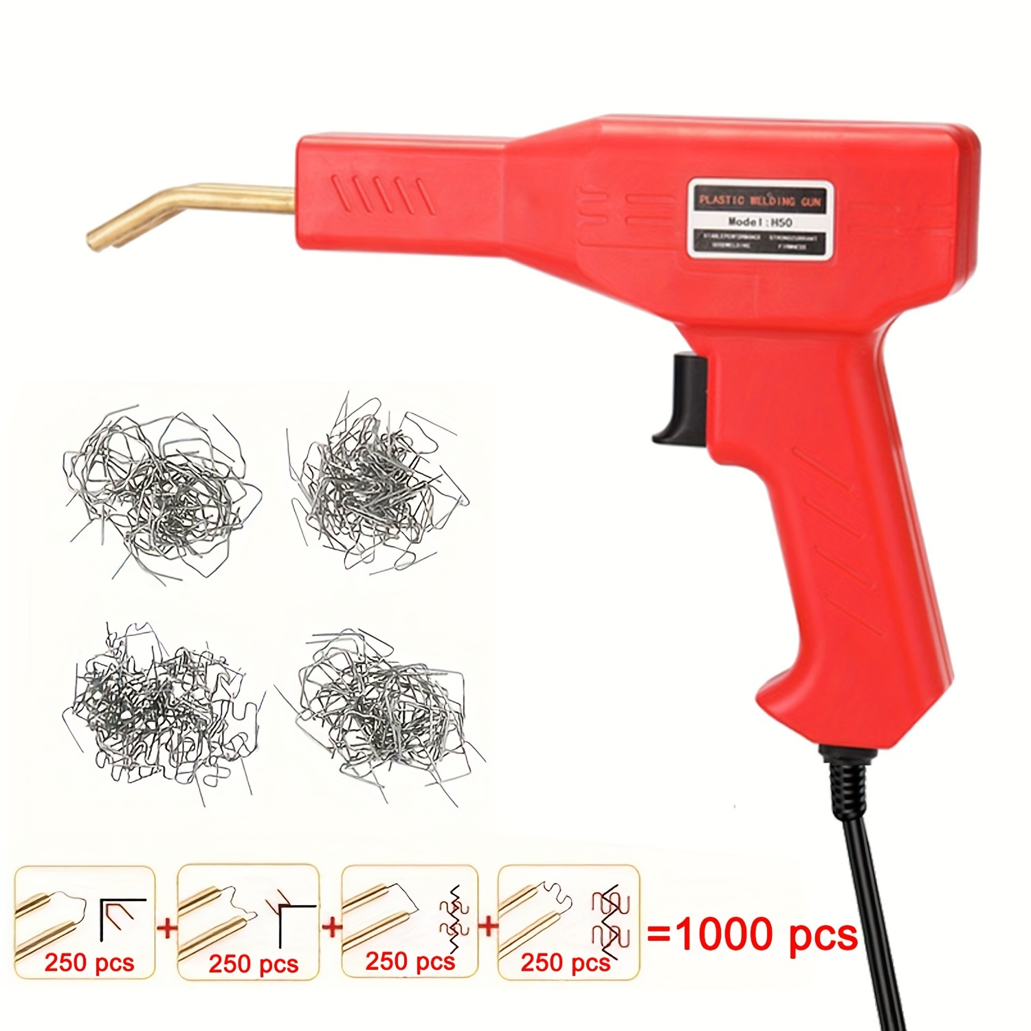 hot stapler plastic welder gun welding machine soldering iron for   pvc repairing machine car bumper repair tools