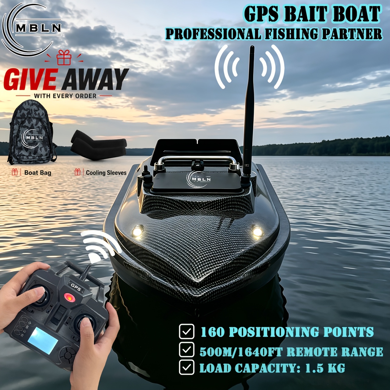 rc boats sold on Temu United States