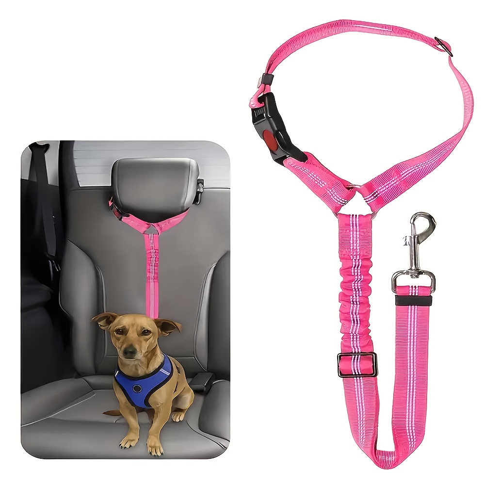 TEMU Laisse pour Chien Élastique Rétractable avec Ceinture de Sécurité