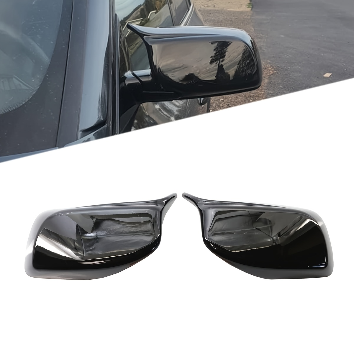 Premium Abs Mirror Covers For (e60, E61, E63, E64) 2003-2007 - Fits , , , , , Models