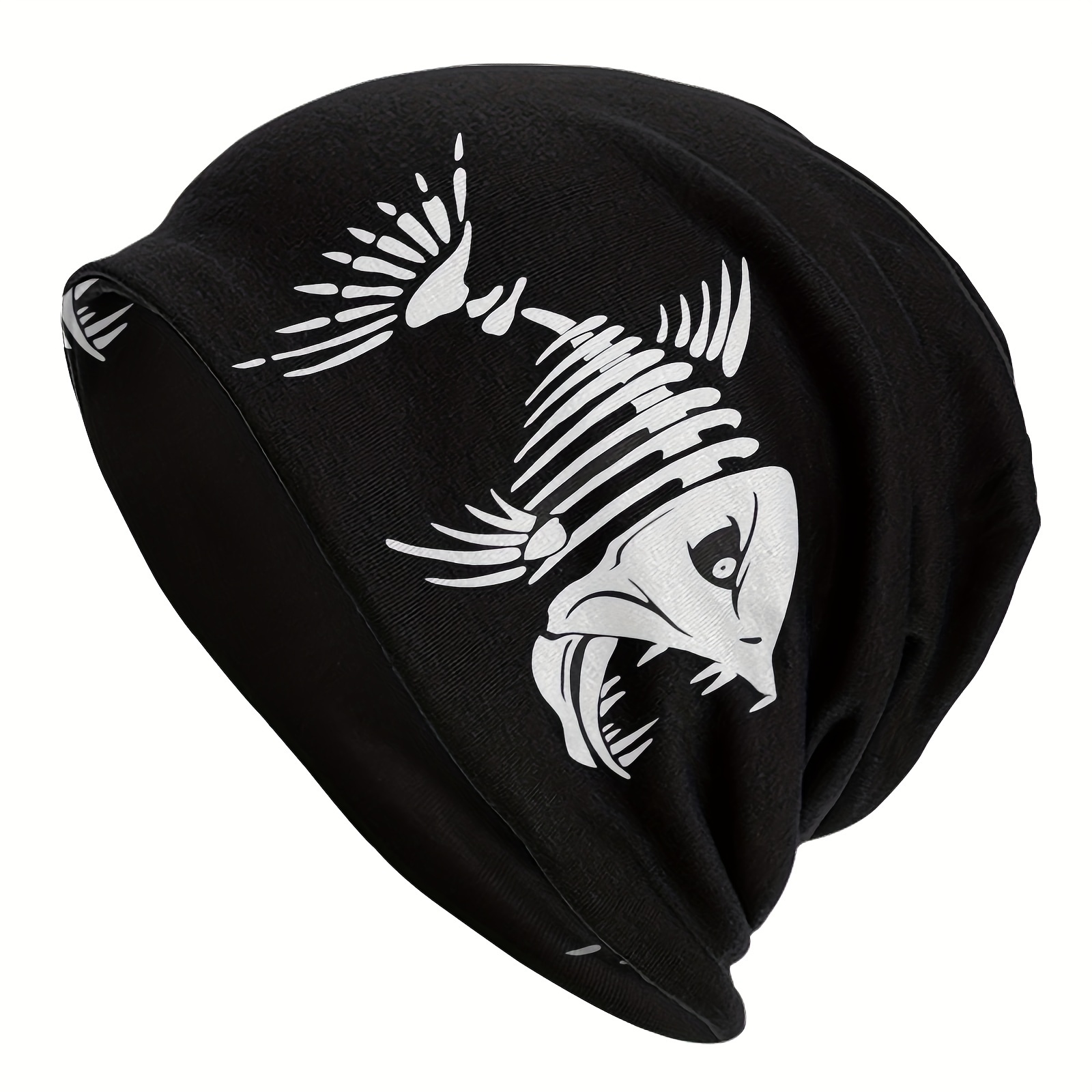 1pc Pike Hunter Fish Bone Thin Skullies Beanies Warm Hat For Men Ideal  Choice For Gifts - Jewelry & Accessories - Temu United Kingdom