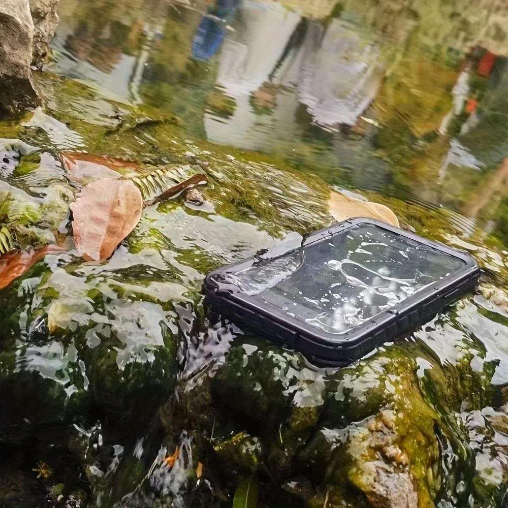 Waterproof Case for iPhone 16 15 14 13 12 11 Pro Max Plus Mini SE2 SE3 7 8 - Full-Body Heavy Dutywith Built In Tempered Glass Screen Protrctor Dustproof Shockproof Underwater Diving Swimming Phone Case, Outdoor Activities, Rugged Design, Adventure