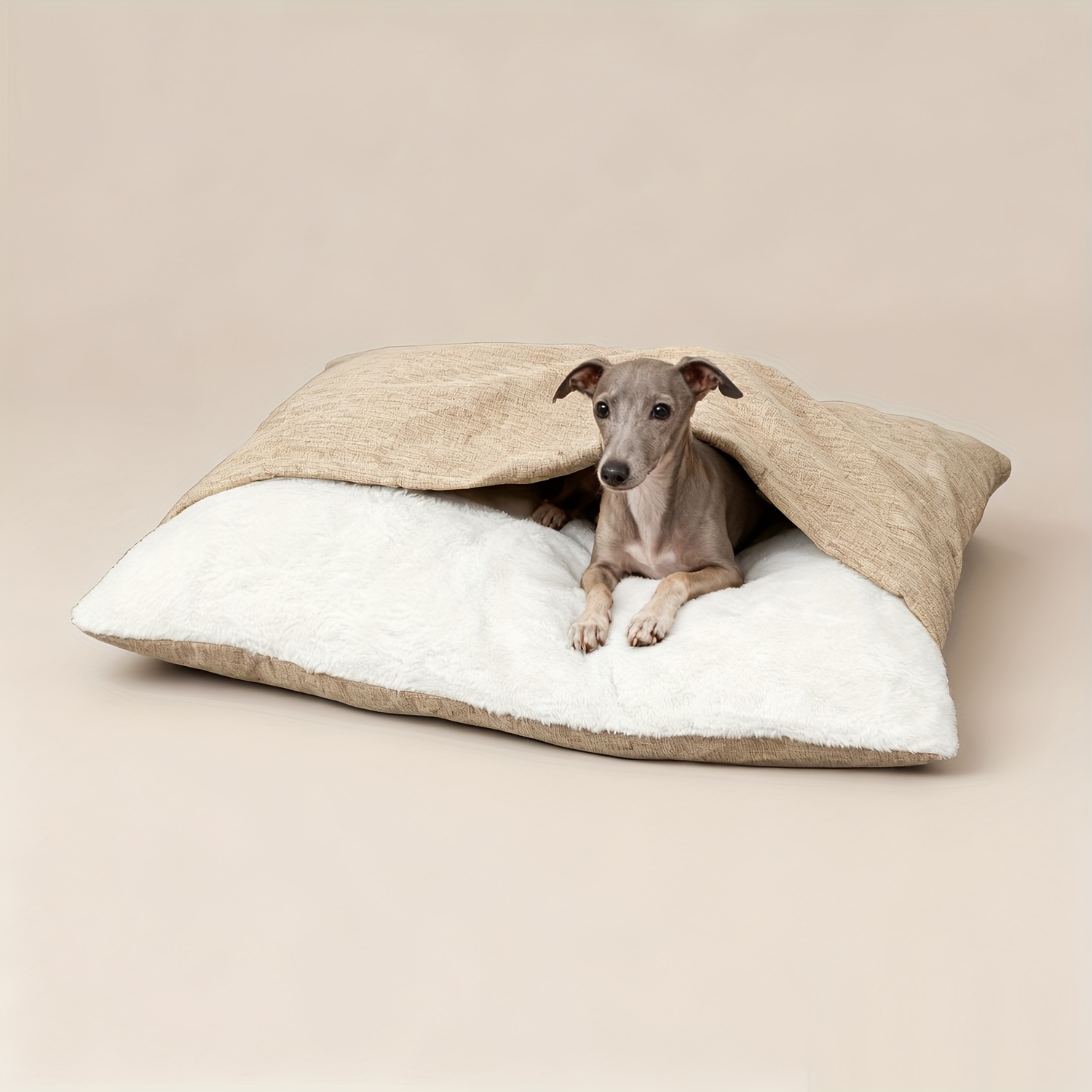 Winter-Warmes Hundebett, Waschbar Abnehmbar, Ganzjahresnutzung fr kleine  Hunde, Teddy, Franzsische Bulldogge, Groer Schlafsack, Hundematratze,  Hundeschlafsack-Kennel