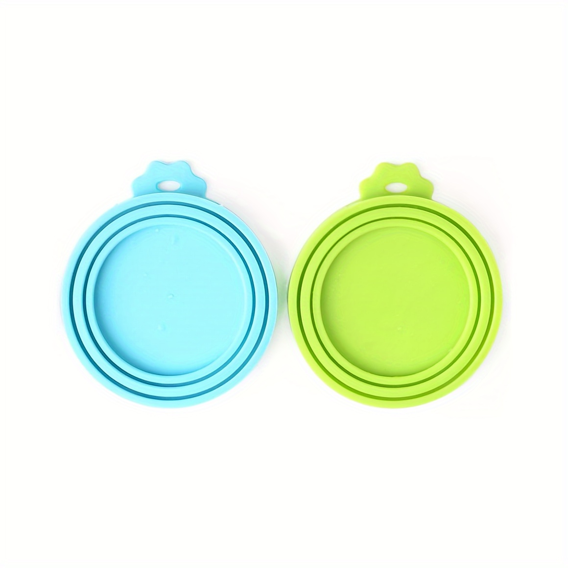 

2pcs Silicone Cat Food Can Covers For All Standard Size Dog And Cat Can Tops, Washable And Reusable Pet Food Can Lids