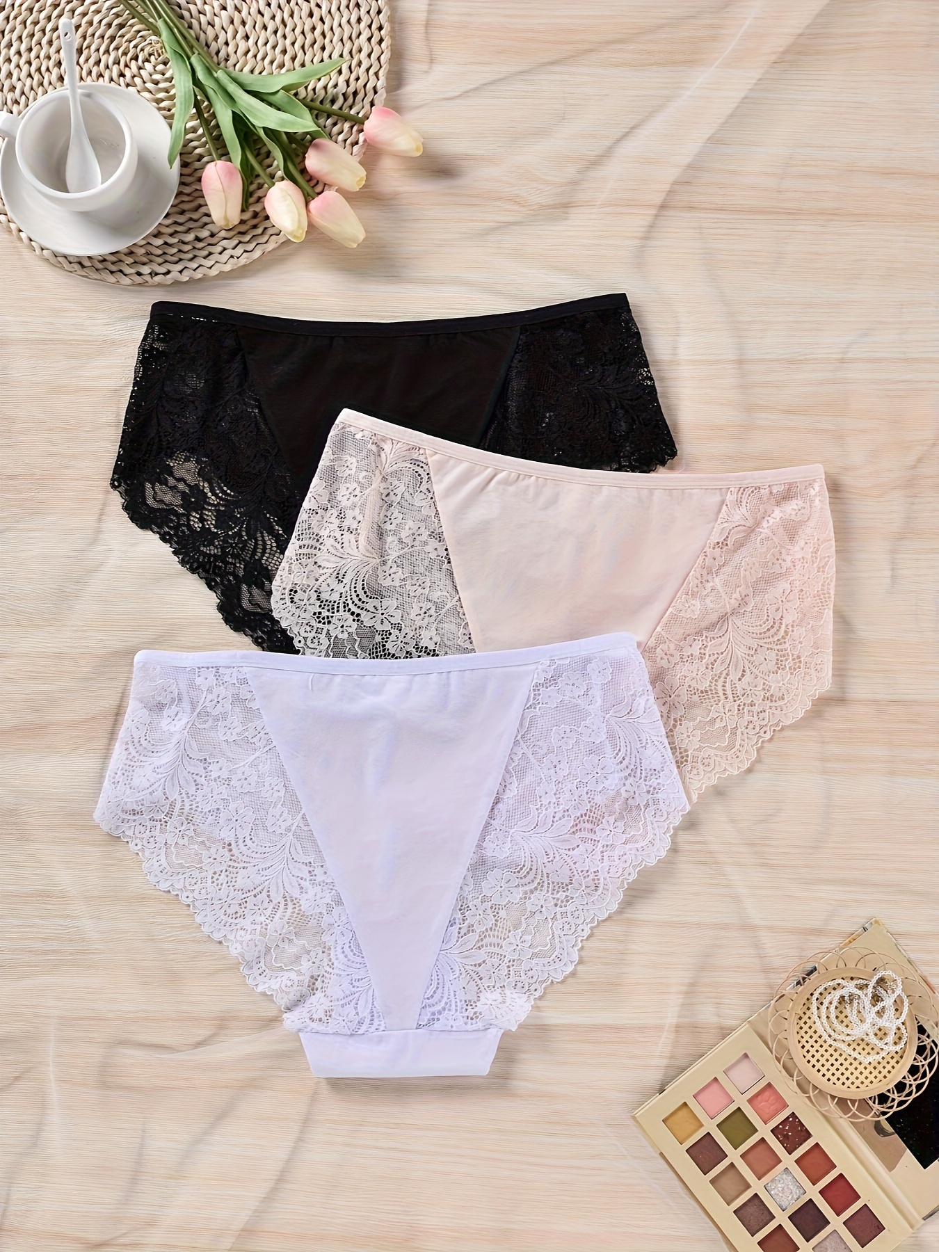 Buy Floral Lace Extra High Leg Knickers from Next