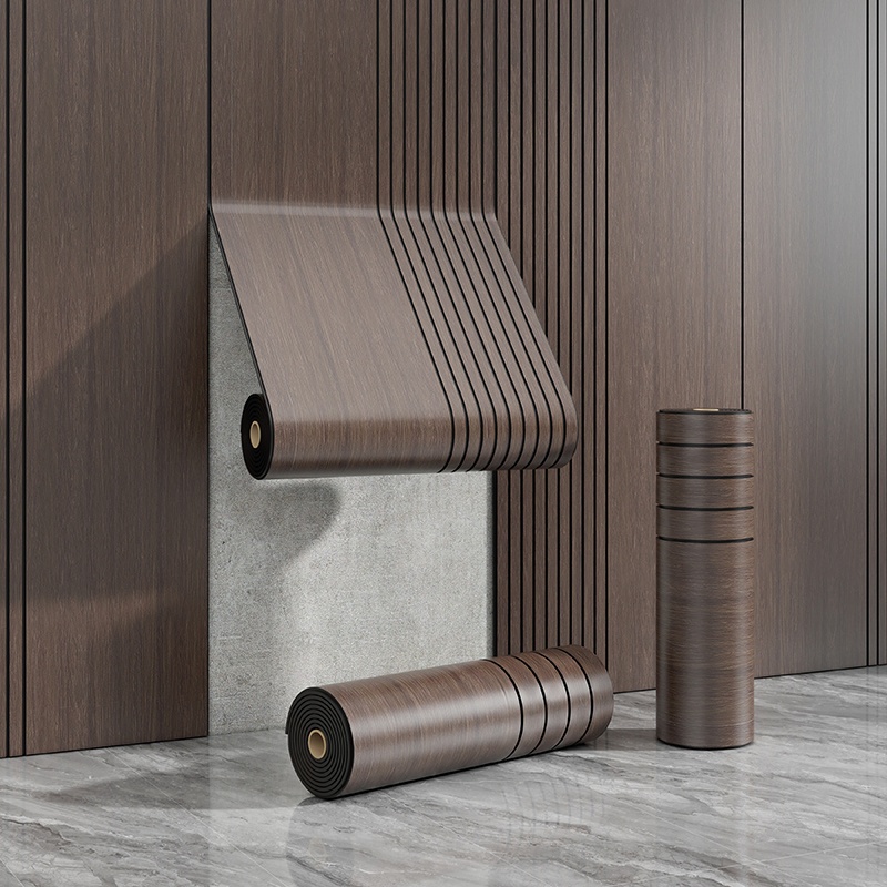 9 colors   1 2 roll thick 3d self   wood grain     wall sticker wallpaper living room tv background wall flat decoration