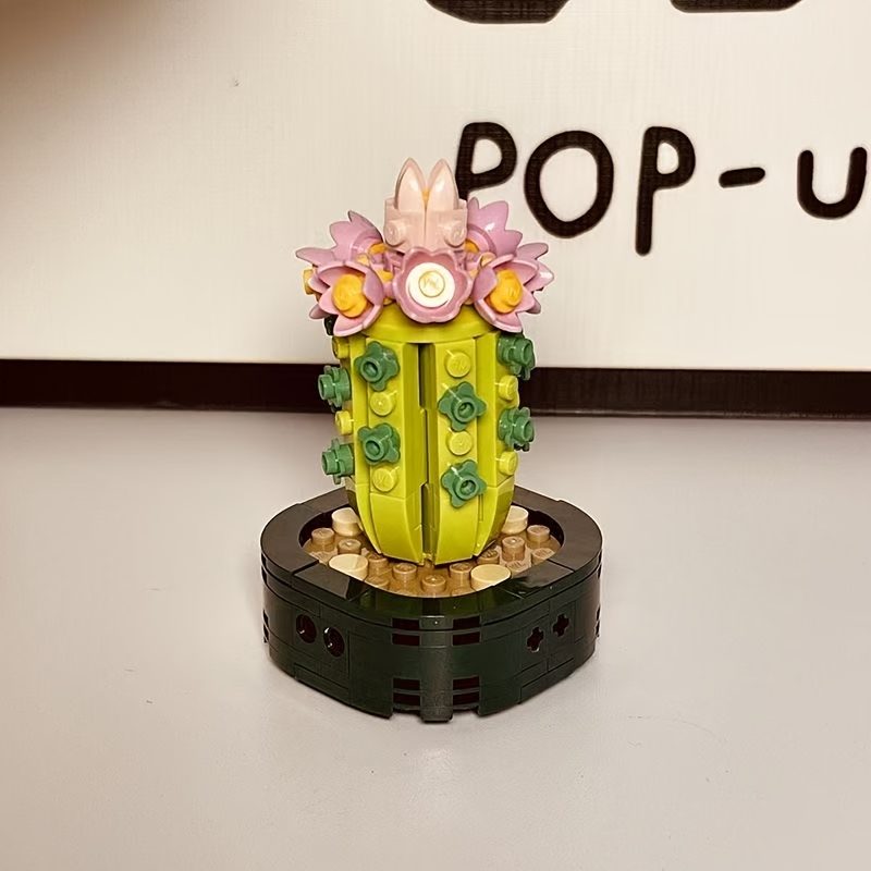 1000 pcs Succulent Building Blocks Set Desktop Decorative Home Gift