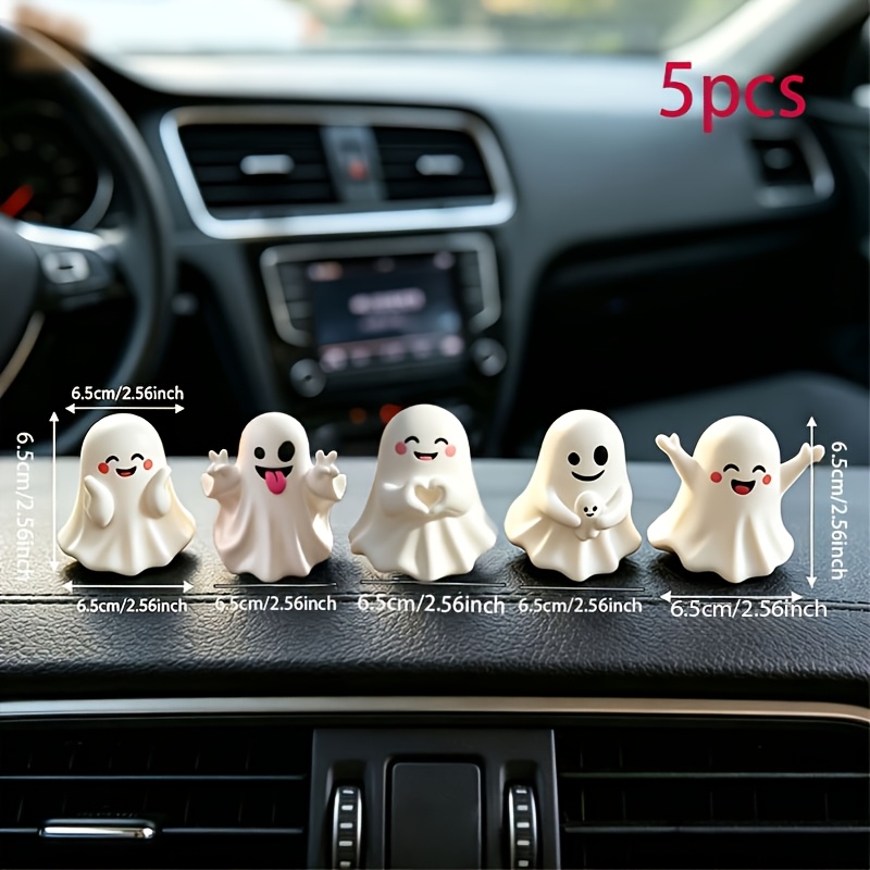 Image of Halloween Figurine Set, Cute Decor, Decoration Enhancement, Desk Halloween Party Decorations, Autumn Seasonal Tabletop Ornaments