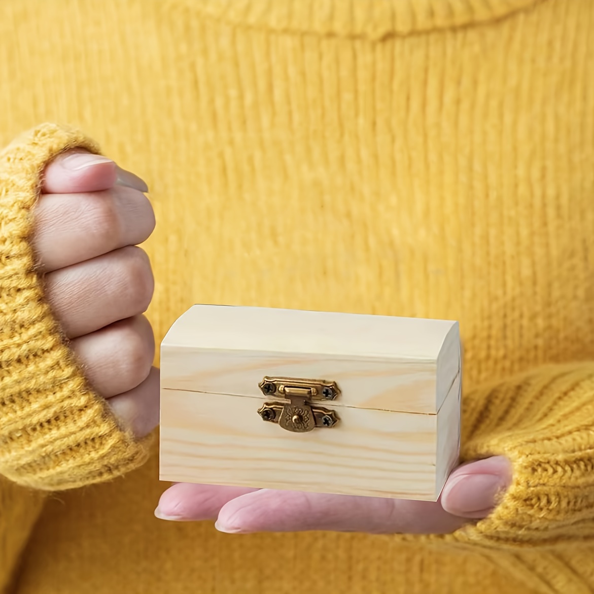 

Diy Wooden Jewelry Box: Perfect For Birthday Gifts Or Home Decor - No Power Required
