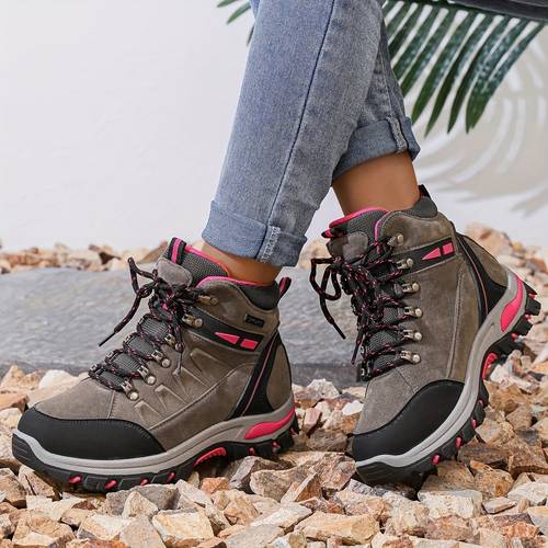 sneakers outdoor hiking shoes womens non slip hiking shoes mens climbing sports road running shoes