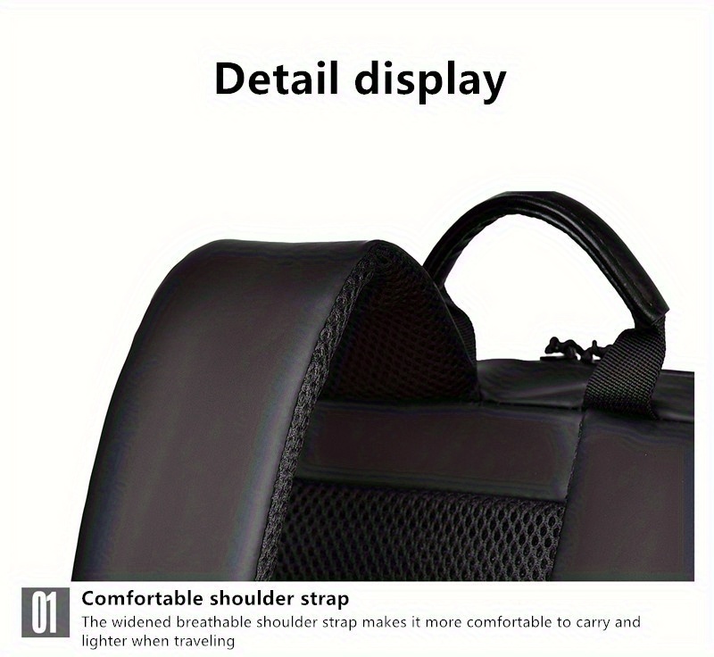 Large Capacity Casual Travel Laptop Bag, Multifunctional Men's Backpack, High-End Business Work Commuter Backpack, Basketball Bag