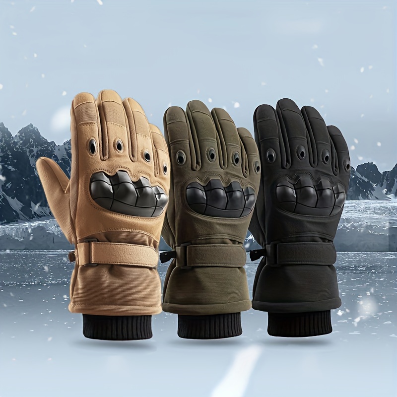 Full Finger Sports Gloves Hiking Cycling Men's Winter Gloves - Temu