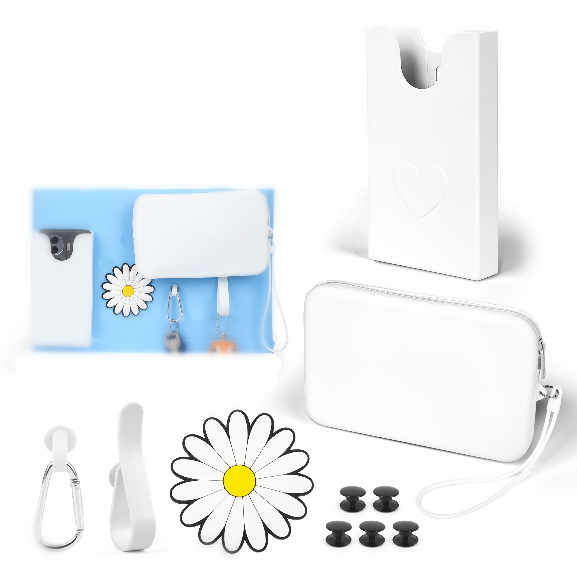 5pcs Mesh Bag Accessory Set