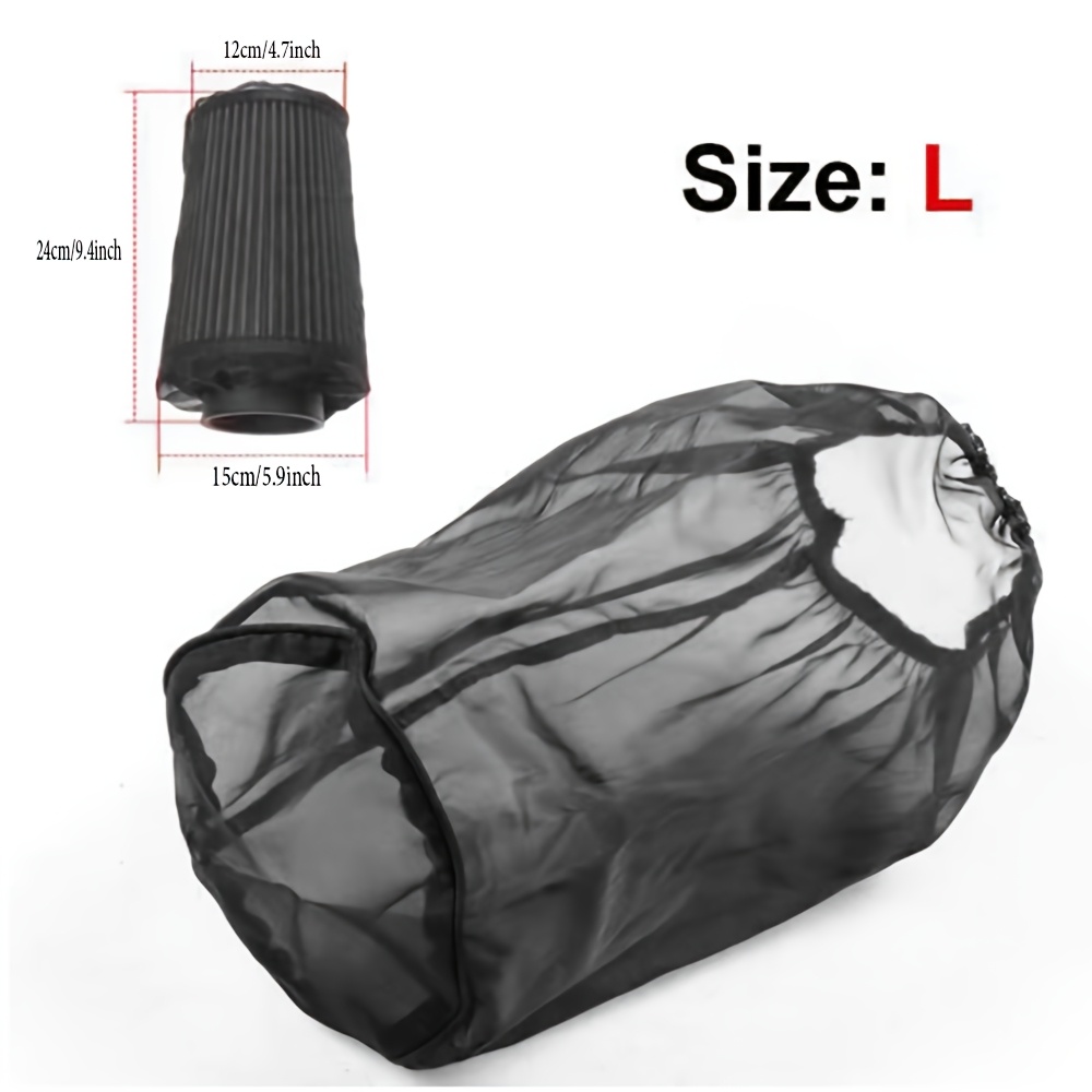 TEMU Air Filter Cleaner Kits Vehicle Waterproof Air Filter Dustproof Protective Cover