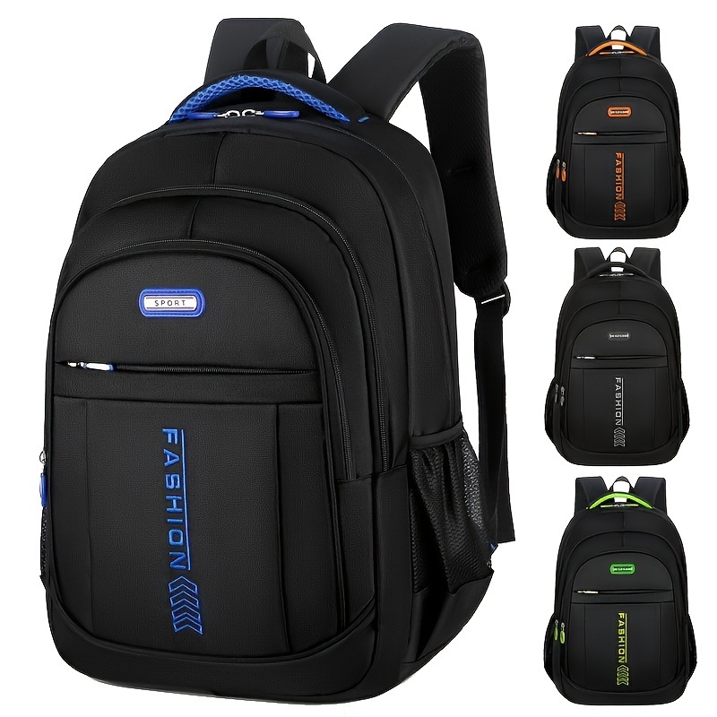 

Large Capacity High School College Student Schoolbag, Business Computer Bag, Multi Functional Multiple Pocket Commuter Backpack