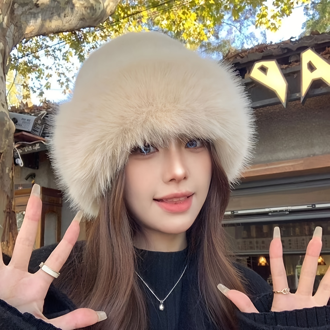 

Fur Hat For - , & Accessory, Non-stretch