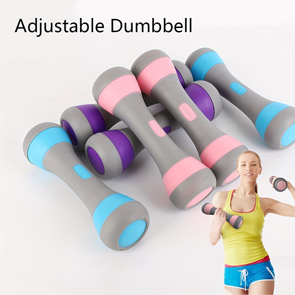  Dumbbells Gym Home Exercise Dumbbell 1PC Workout Fitness  Dumbbell Hand Weights 1.5KG, Strength Training for Teens Women : Sports &  Outdoors