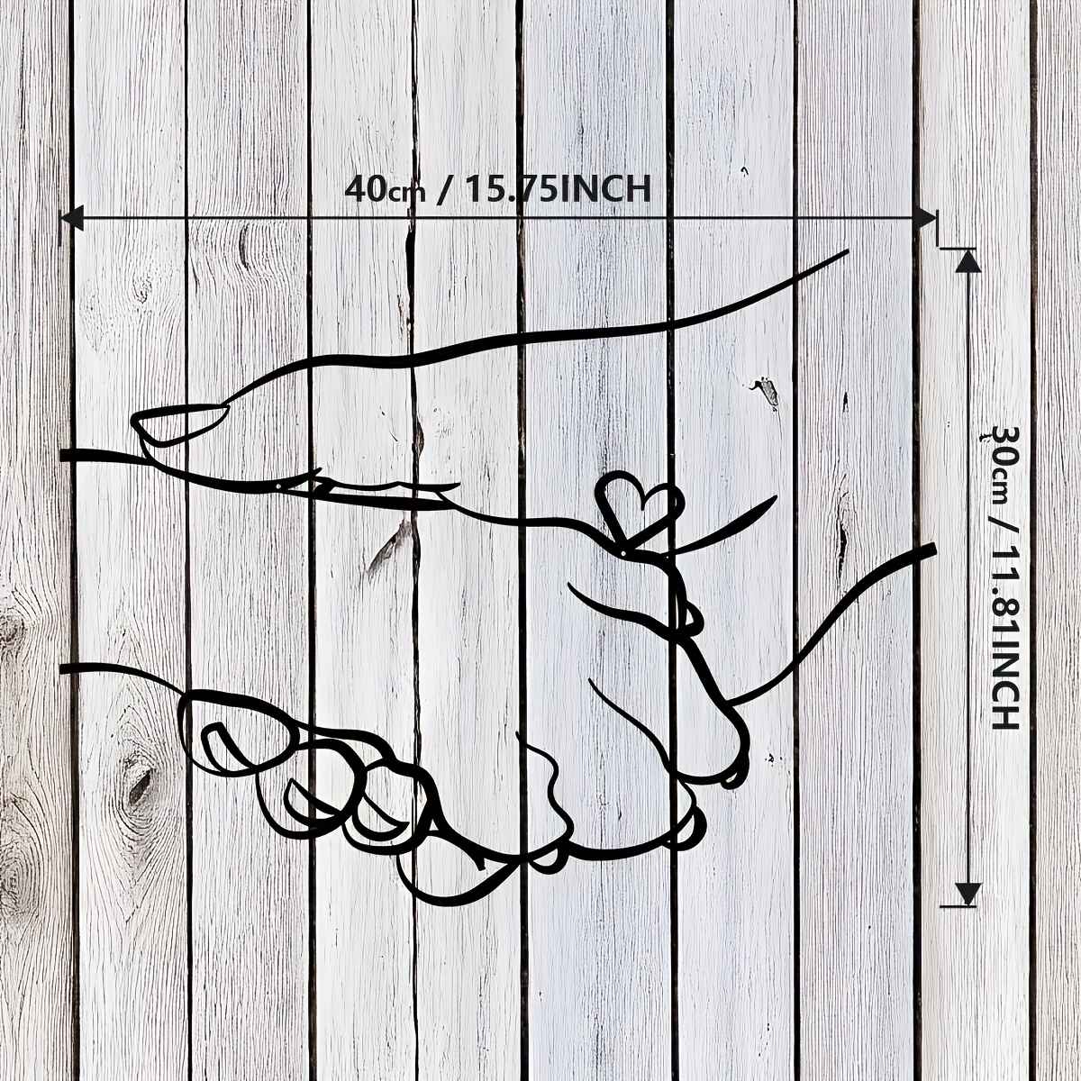 Minimalist Metal Wall Art, Man And Dog Holding Hands Design, Unique Gift For Pet Lovers, Living Room Decoration Art
