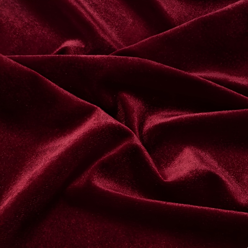 TEMU Luxurious Fabric, Ultra Soft And Skin-friendly, Bright , Plush Pile. Ideal For Festival, Party, And Christmas Decor, Sewing Projects, Evening