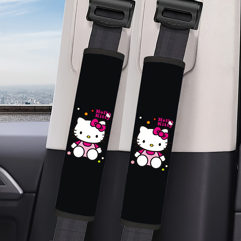 E-shop 1/2 Stück Sanrio Cartoon Autositzgurt Schulterpolster, Rucksackgurt Schulterpolster, Bequemes Fahrzubehör, Perfekte Geschenkwahl, Geeignet für