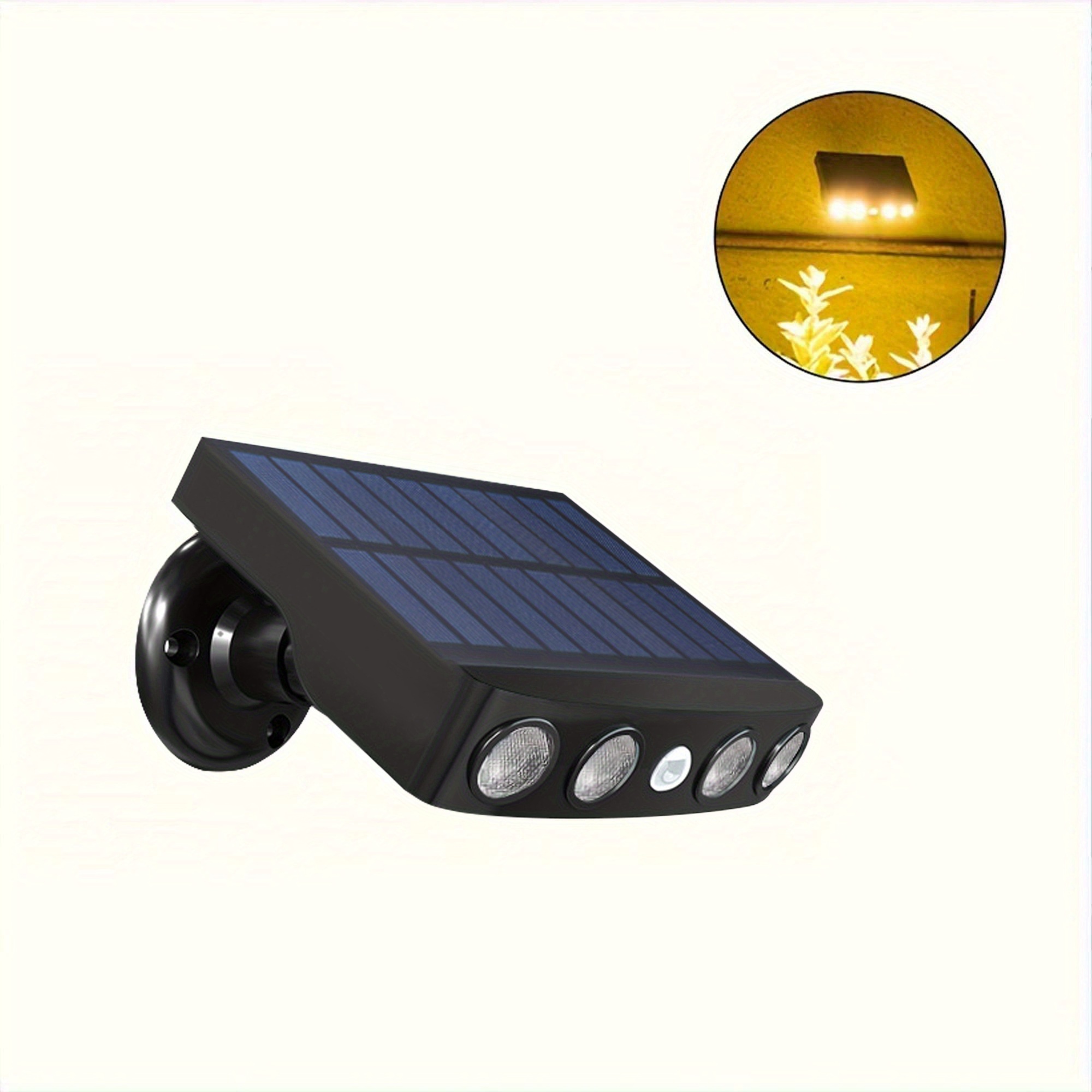 E-shop Solarleuchte, Solar-Bewegungsmelder-IP44-Beleuchtung, Solar-Sicherheitsbeleuchtung, Solar-Sicherheitsleuchte für den Außenbereich Garten,