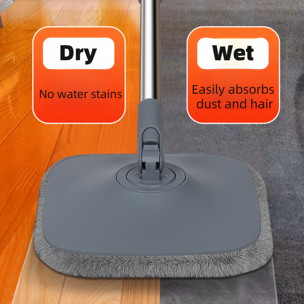 1   mop and bucket set with 360 rotating system automatic filtration for living room bedroom bathroom outdoor toilet plastic material hardwood tile marble floor cleaning tool details 7