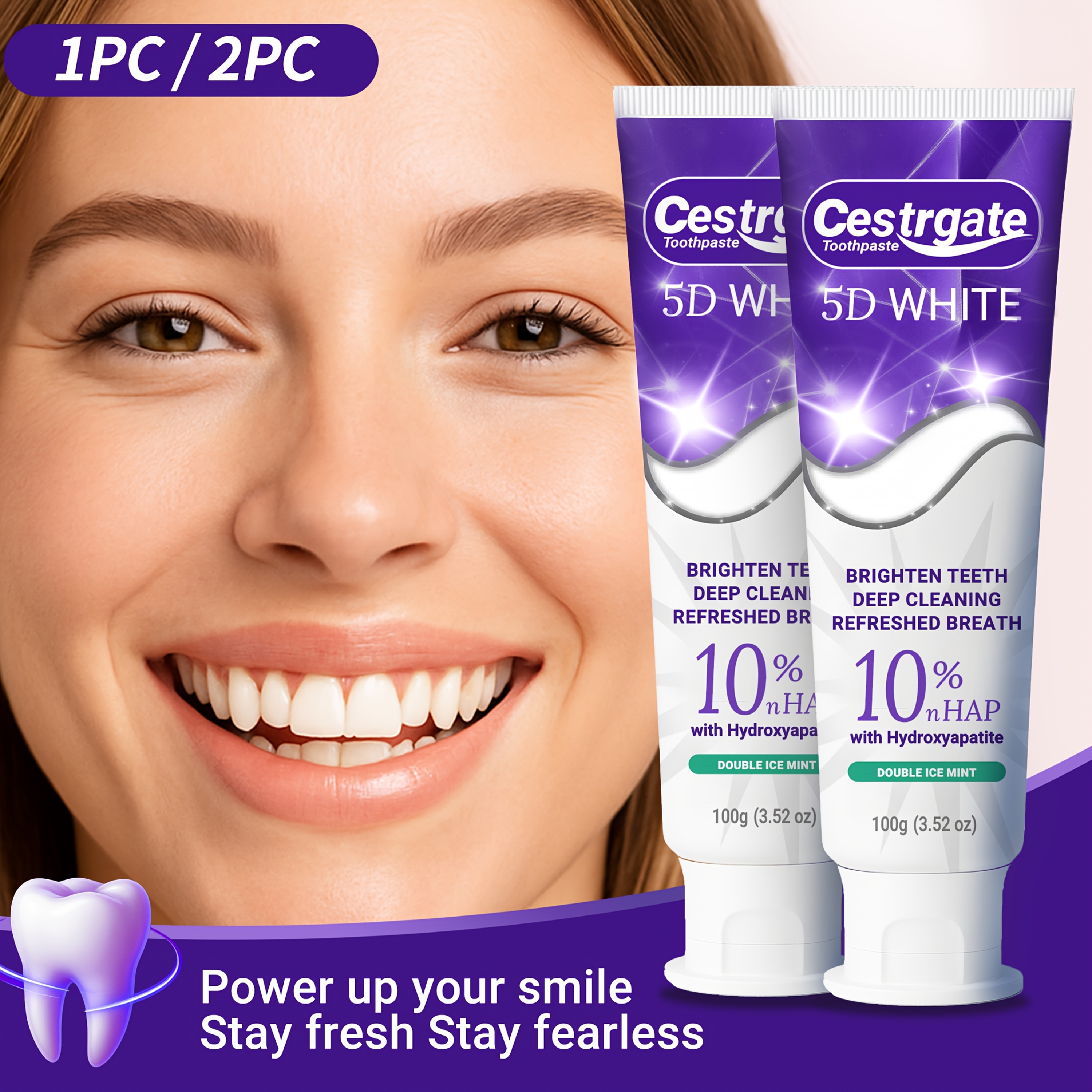 5  10 hydroxyapatite   toothpaste deep cleaning for   teeth   gum health basic oral care paste
