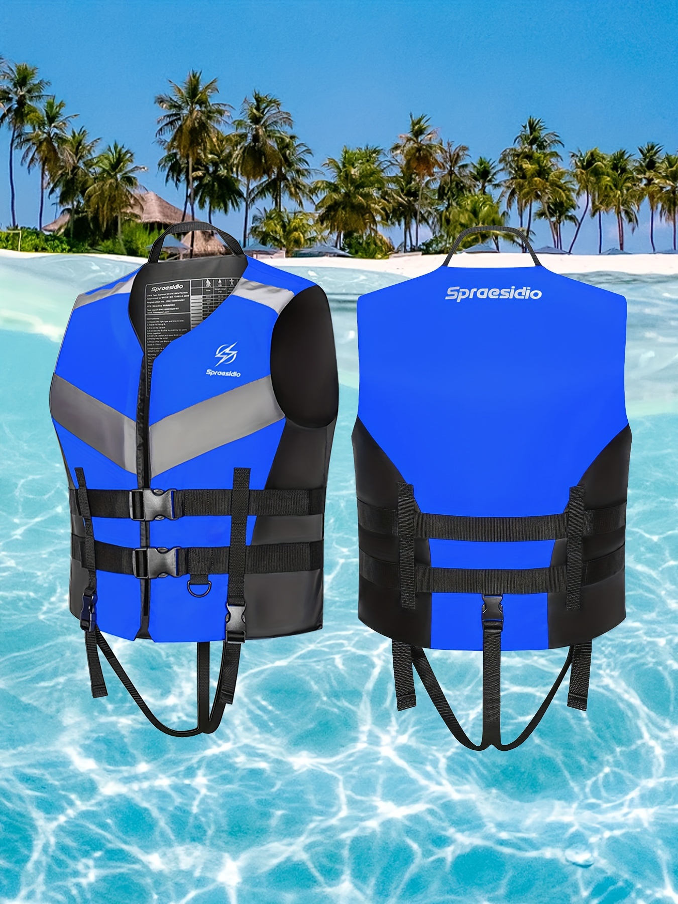 Adults/Kid Life Jackets With Whistle Water Sport Kayak Ski Buoyancy Sailing  Boating Swimming Surfing Drifting Safety Life Vest