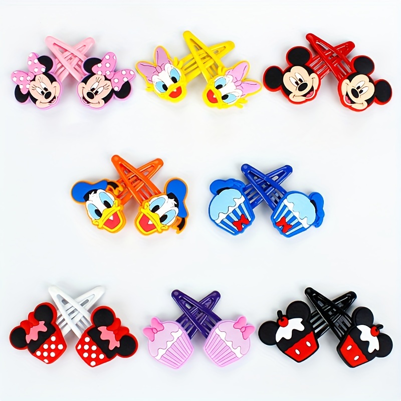 

Lovely Disney Cartoon Character Decorative Hair Side Clip Cute Hair Fringe Clip Trendy Hair Barrette For Women And Daily Use