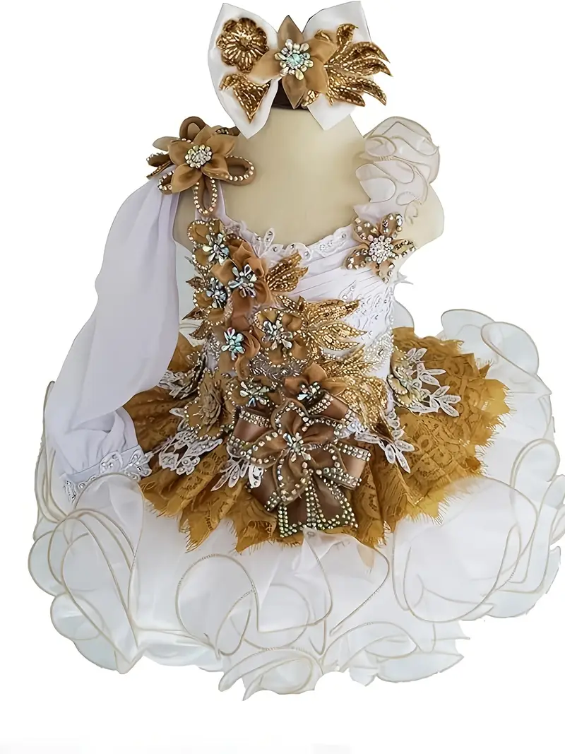 baby girl pageant dress handmade beaded dresses - Temu baby girl pageant dress handmade beaded dresses - Temu