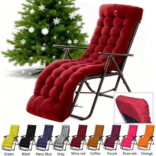 ultra andningsbar trädgårds lounger kudde, quiltad design, slitstark tjock, 170x50x5 cm, vilstols- och gungstolsdynor, bänkdyn ersättning, lämplig för utomhus uteplats trädgård strand, allväders, högtidsdekor, juldekorationer