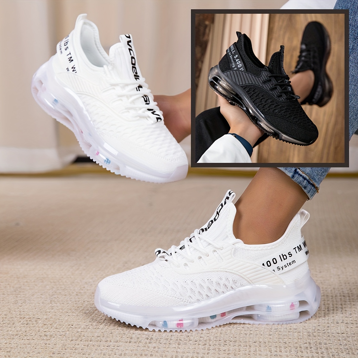 tênis casual feminino de outono confortável e Temu Brazil