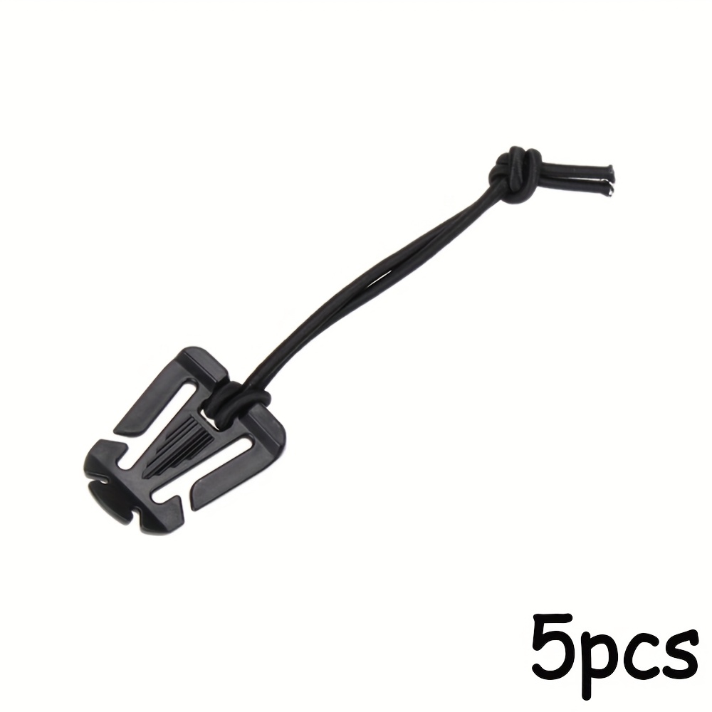 E-shop [5er Tactical Hook Set] 5er Tactical Rucksack Hook Set, Gemischte Farbe Nylon EDC Ausrüstung, Schnellverschluss Karabiner Clips für