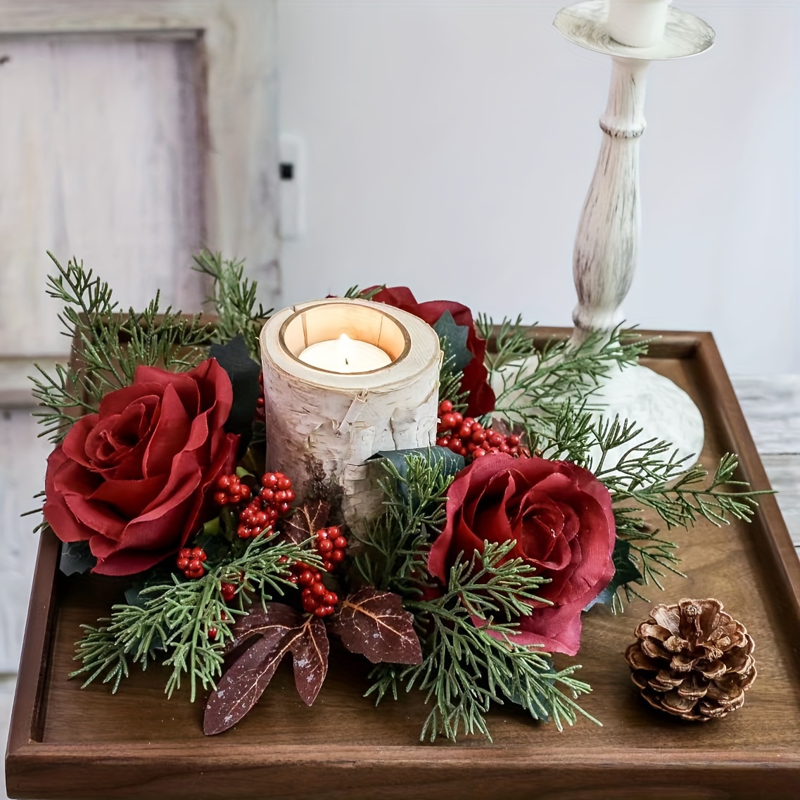

Red And , Decor, Christmas, Halloween, Easter, Hanukkah, , No Needed, For , , Decoration