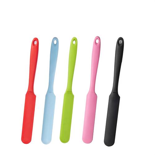 objektbild 1 st Silikonslev, Gräddskrapa, Macaronfärgad Tårtspatel, Bröd- och Syltkniv, Vispslev, Bakverktyg, Livsmedelsgodkänt Material, Värmebeständig, Flera Färgalternativ
