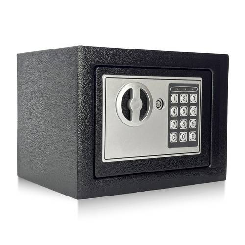 safe cash boxes fireproof lock home 2