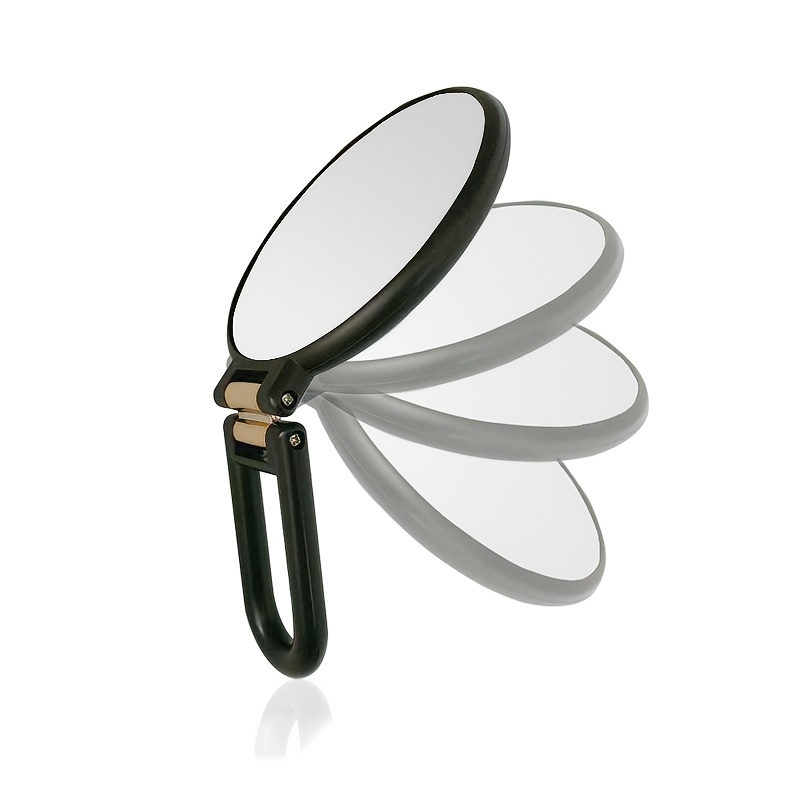 Folding Handle Mirror with 1X/10X Magnification
