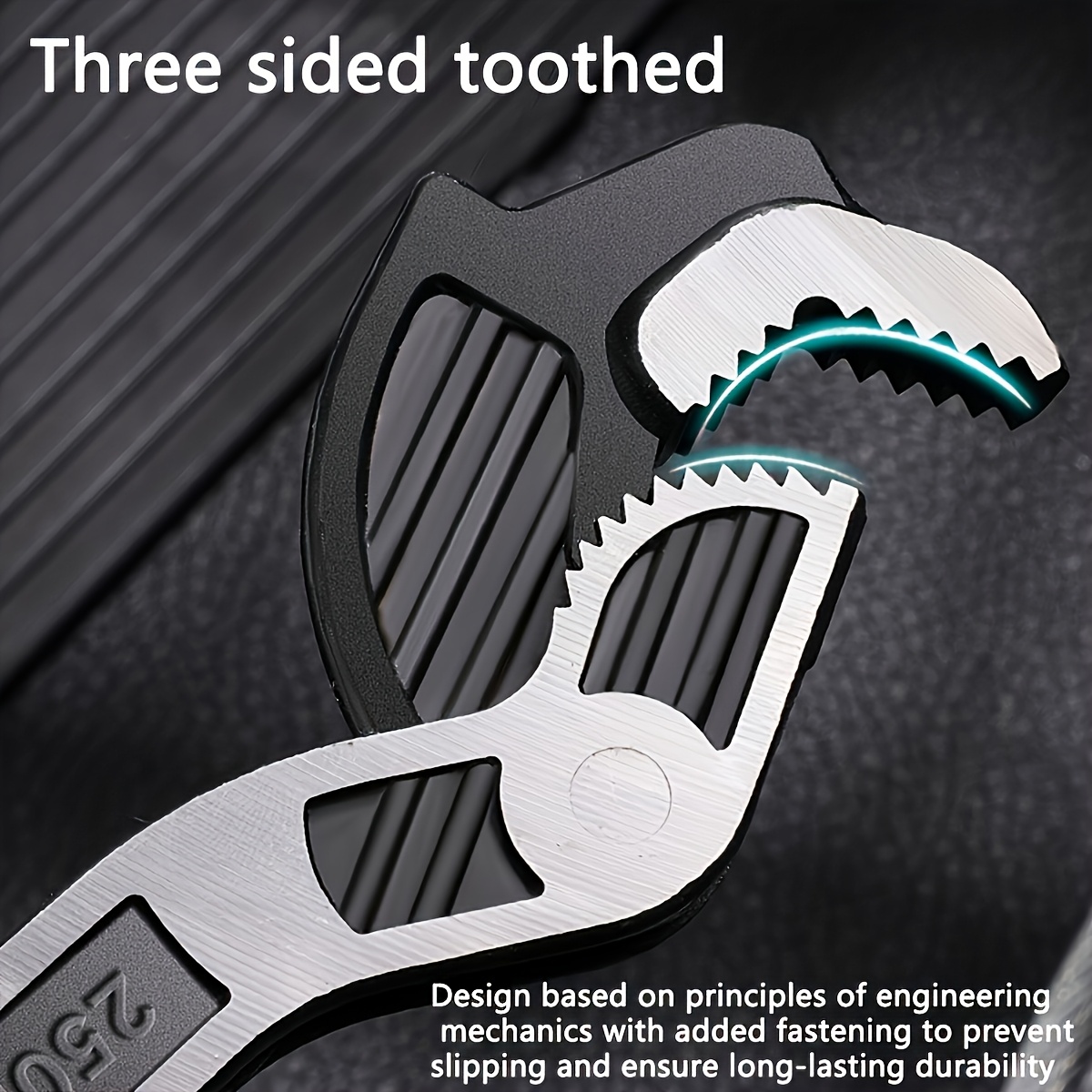 multi functional large opening adjustable wrench iron pliers tool for plumbing electrical automotive and mechanical repairs mixed colors industrial level bathroom details 3