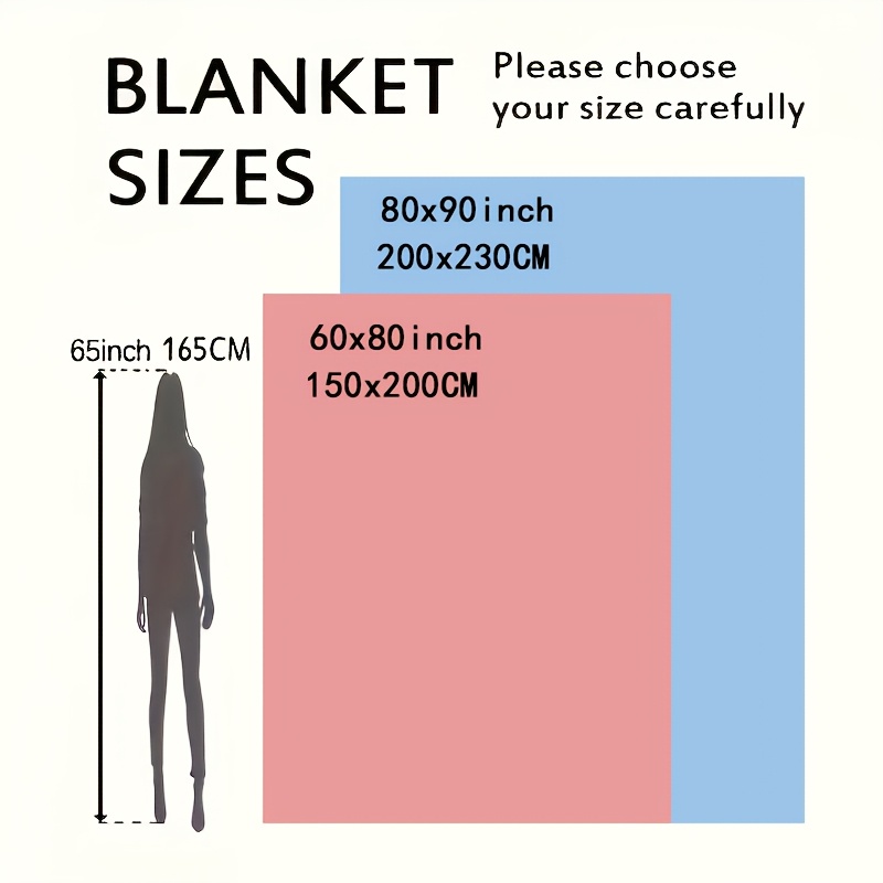 Thickened Blanket, Soft and Comfortable Faux Rabbit Hair