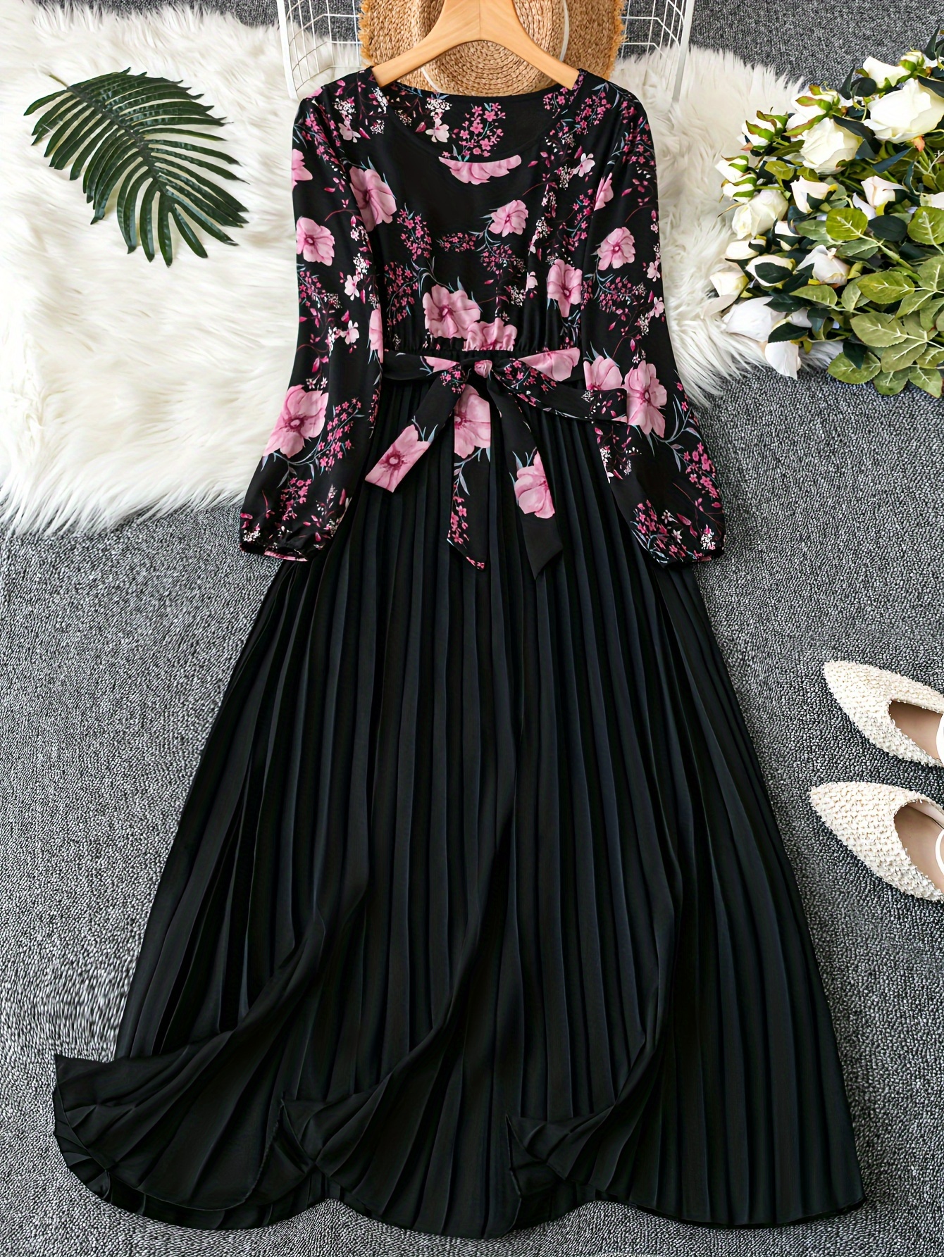 green emerald velvet dress Crew Neck Lace Top Sleeveless Chiffon Bridesmaid Dress Aline Formal Dress, US16 / Bean Paste
