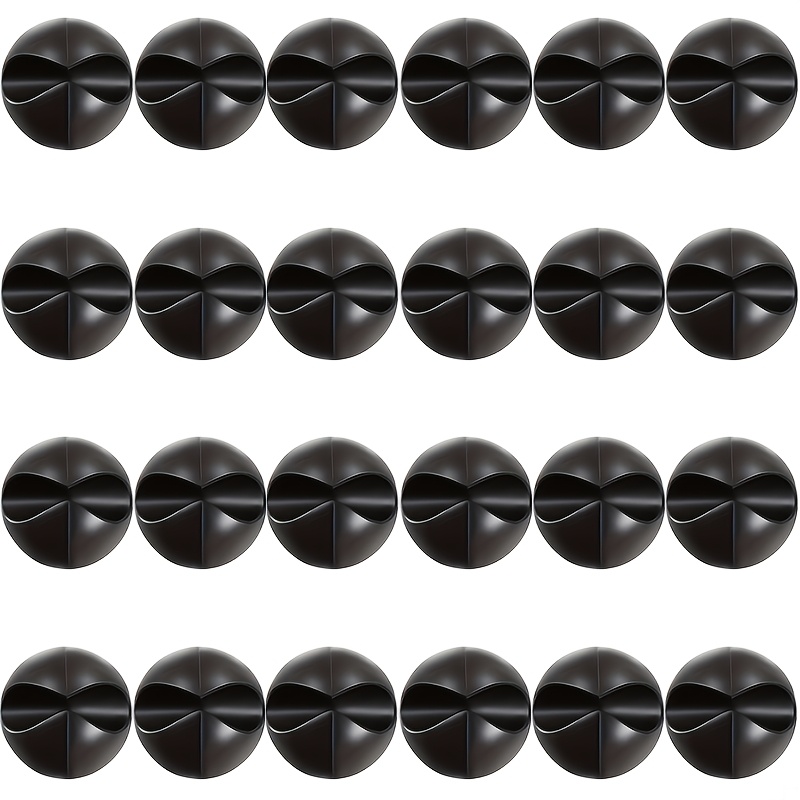 E-shop 24 Stück Kabel-Management-Clips für das Armaturenbrett, Kabel-Organizer aus Kunststoff für Kopfhörer- Ladekabel, universelles