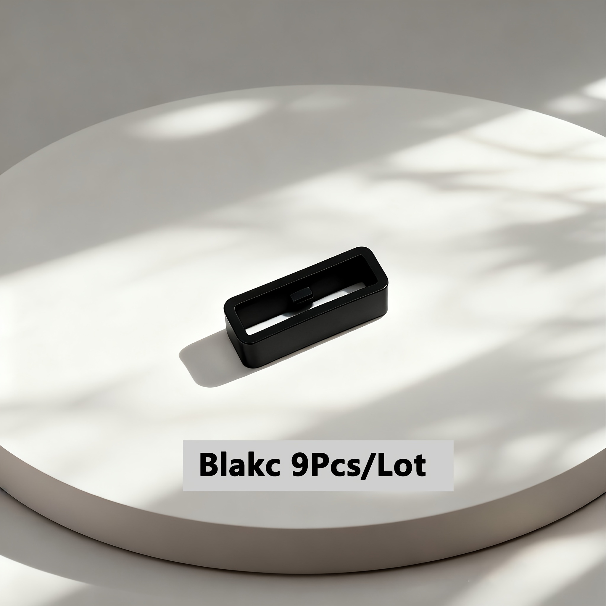 TEMU 9pcs Set Of Replacement Loops For Watch Bands, Silicone Holders For Straps, Keepers For Watch Bands, Retainers For Smartwatch Bands, Fastener