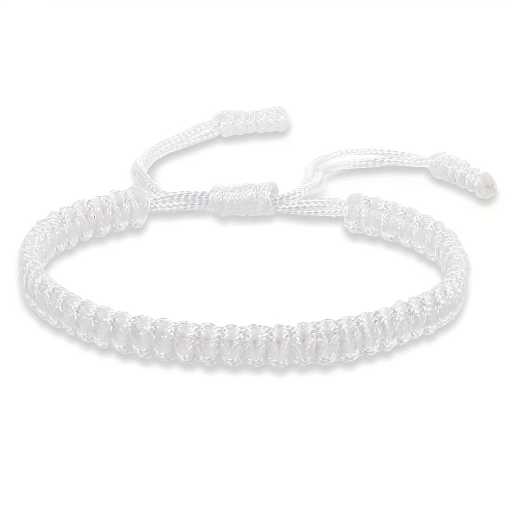 Braided Dopamine Bracelet Stack Adjustable Hand Ornament
